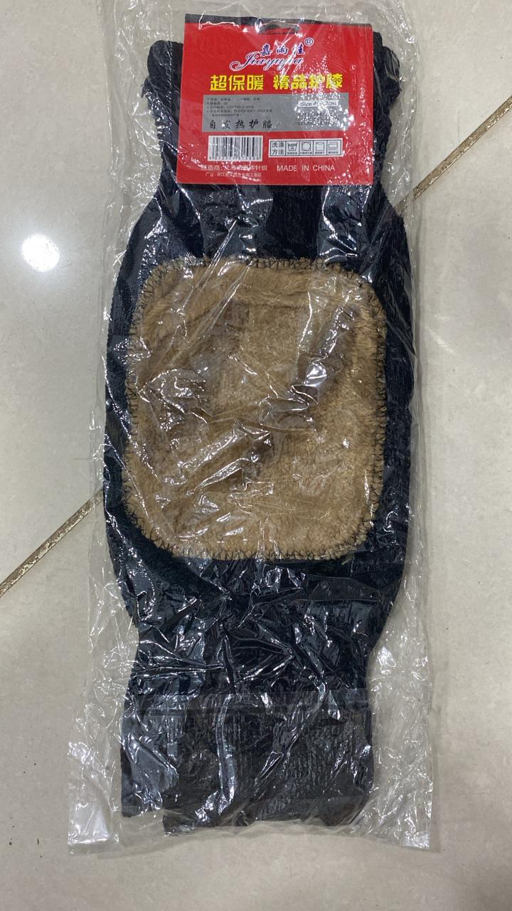 1 Pair Unisex Women Men’s Cashmere Wool Knee Brace Pads | Winter Warm Thermal Knee Warmers Velvet Knee Protector (Random Color)